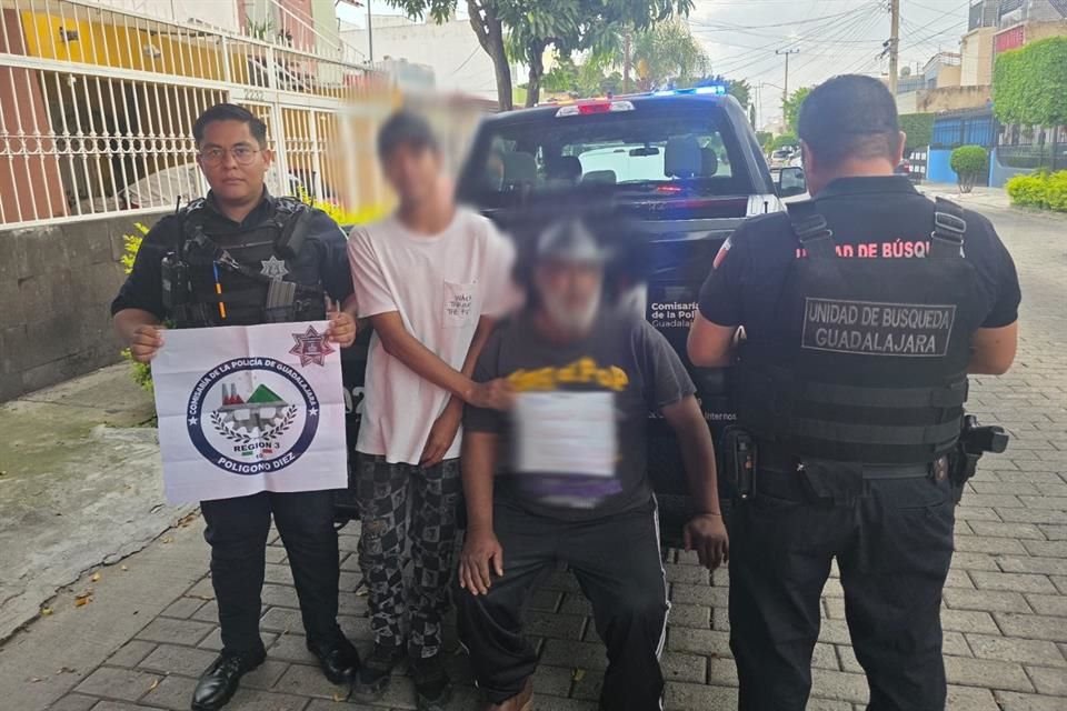El sexagenario fue llevado en aparente buen estado de salud con sus familiares, en el Municipio de Tlaquepaque.