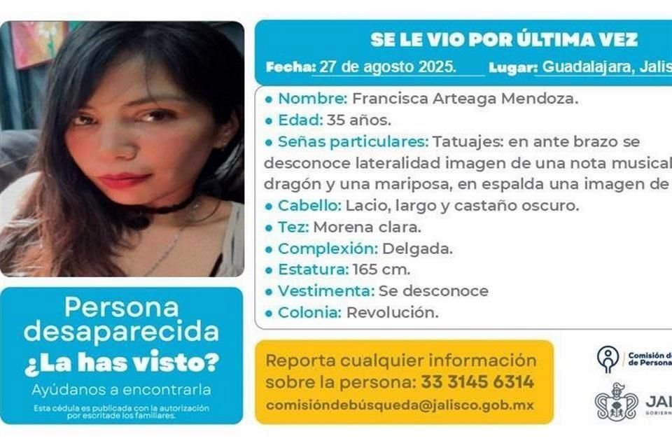 'Frany', como se le conoce a ella, supuestamente daba un taller en el lugar cuando sucedieron los hechos.