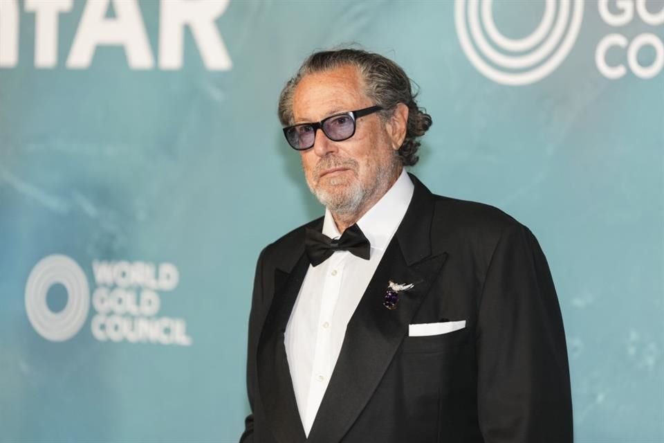 El cineasta Julian Schnabel, puntual a la cita.