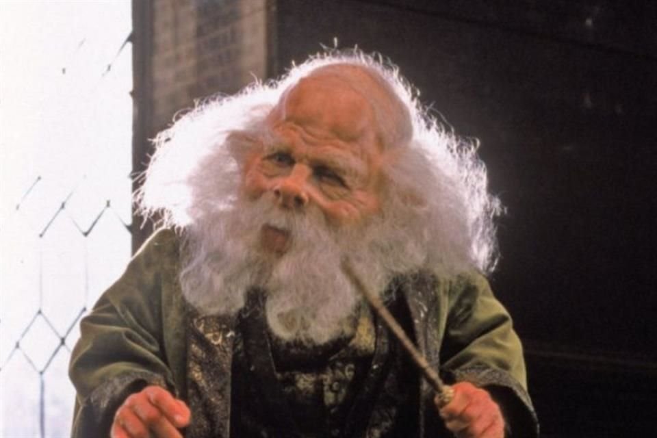 El ganador de un premio BAFTA interpretó al popular maestro en la saga de películas de Harry Potter, basada en los libros de J.K. Rowling.