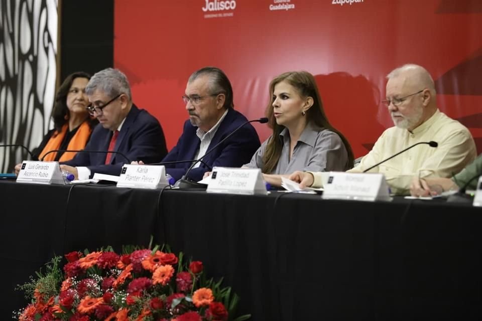 Karla Planter, durante la presentación del Premio FIL.