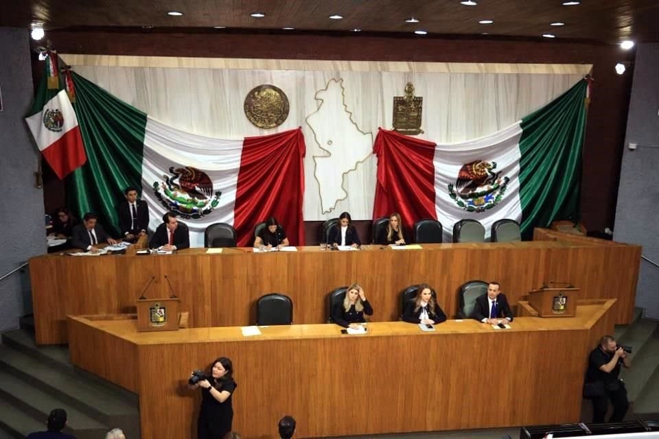 Pleno del Congreso local.