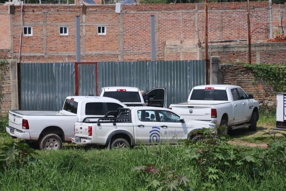 La brecha donde fue encontrada la víctima es poco transitada y actualmente se encuentra cerrada debido a los trabajos que se hacen en la Carretera a Chapala.