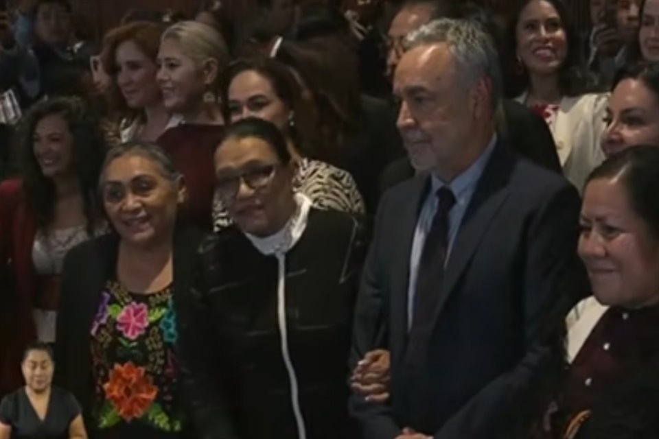 La Secretaria de Gobernación en la Cámara de Diputados.