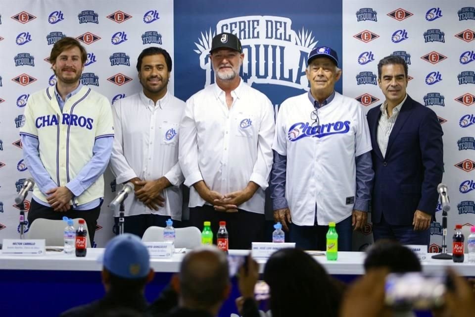 Presentan Serie del Tequila, donde Charros enfrentará a Leones del Escogido, de República Dominicana.