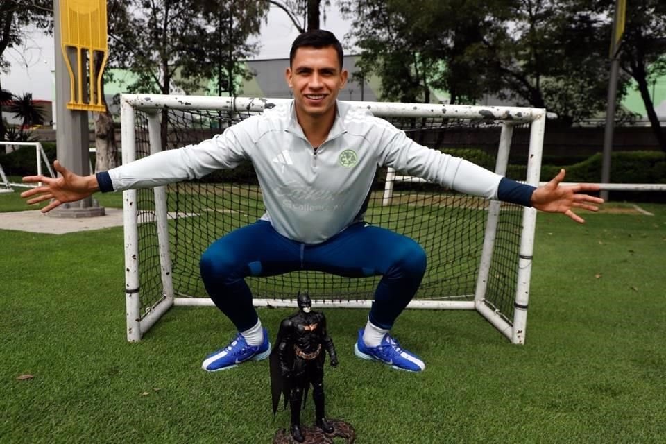 La afición por el héroe de Ciudad Gótica comenzó en su niñez.