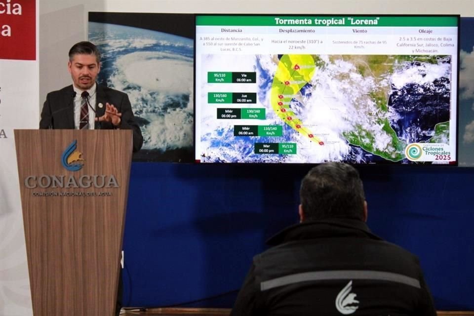 La Conagua pronosticó lluvias intensas, de 75 a 150 milímetros, en Sinaloa, Sonora, Chihuahua y Durango a partir de mañana.