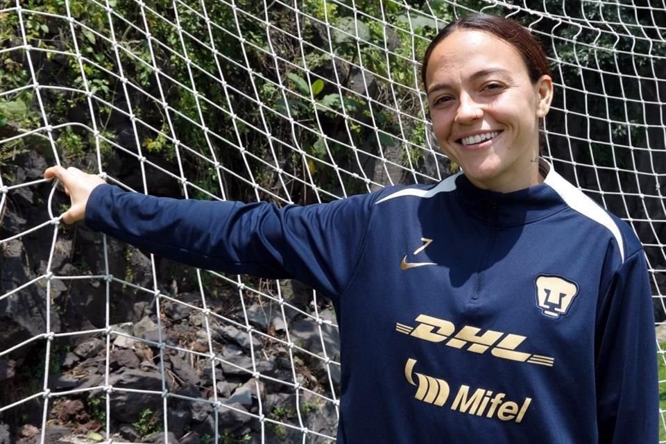 Ribeiro se siente orgullosa de lo que ha logrado con el conjunto universitario.