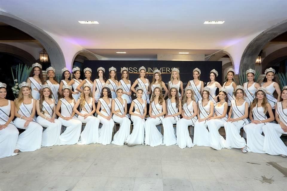 Las 32 participantes se reunieron en Casona Vallarta en la recta final rumbo al concurso.