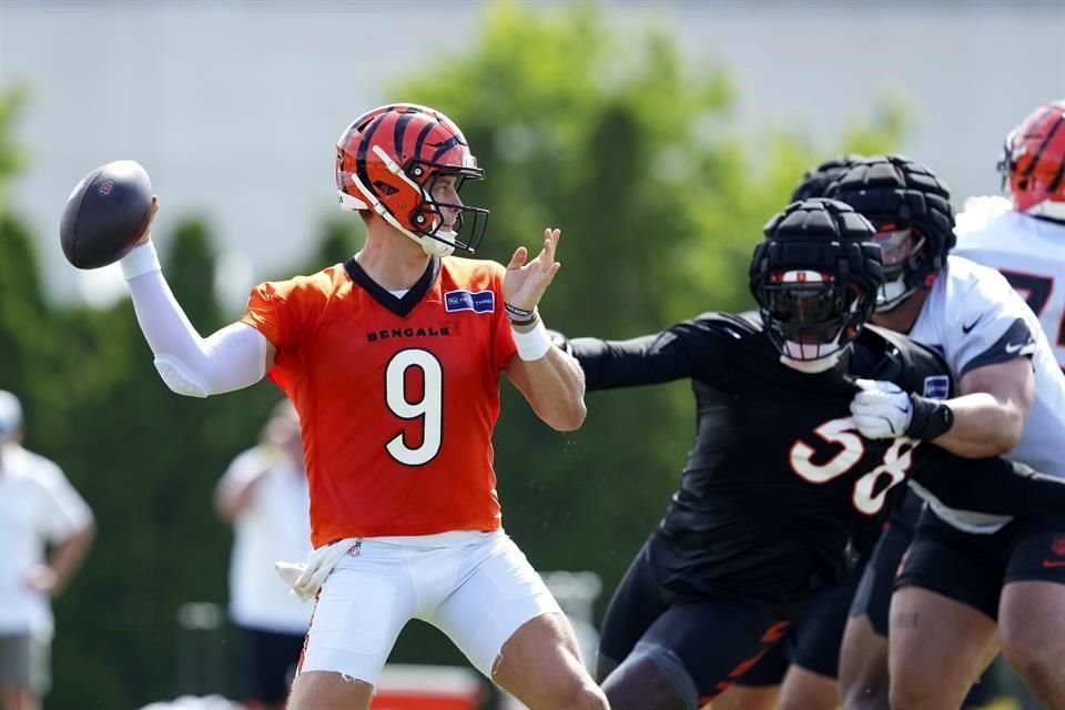 Joe Burrow será el encargado de comandar la ofensiva de Cincinnati.