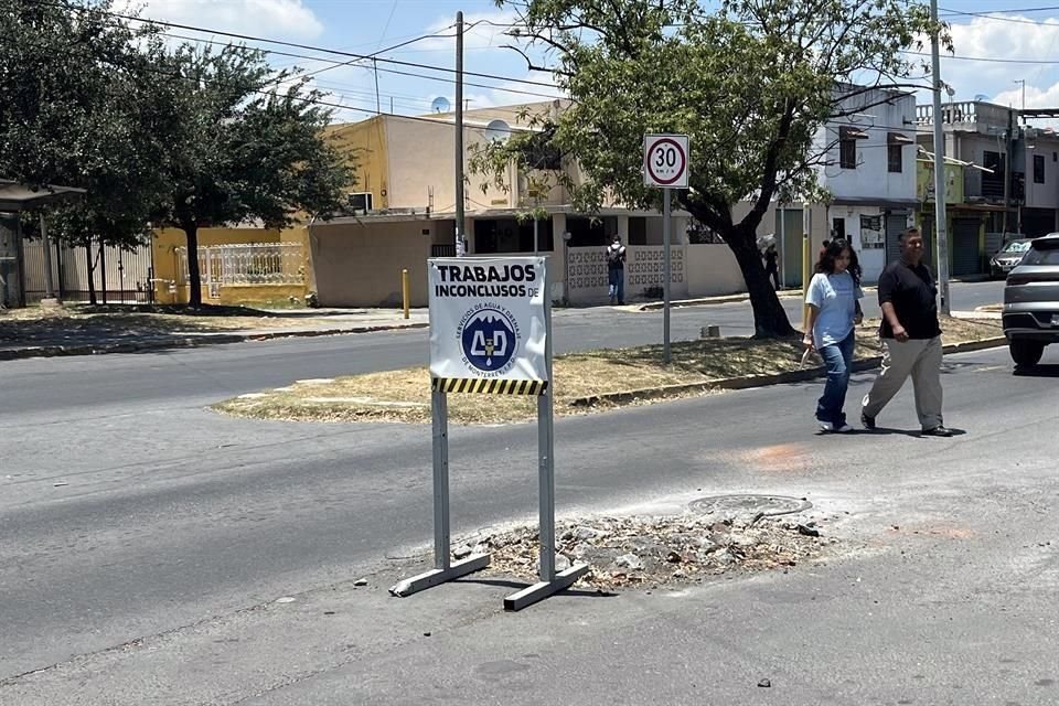  Los señalamientos informan que los trabajos corresponden a AyD.