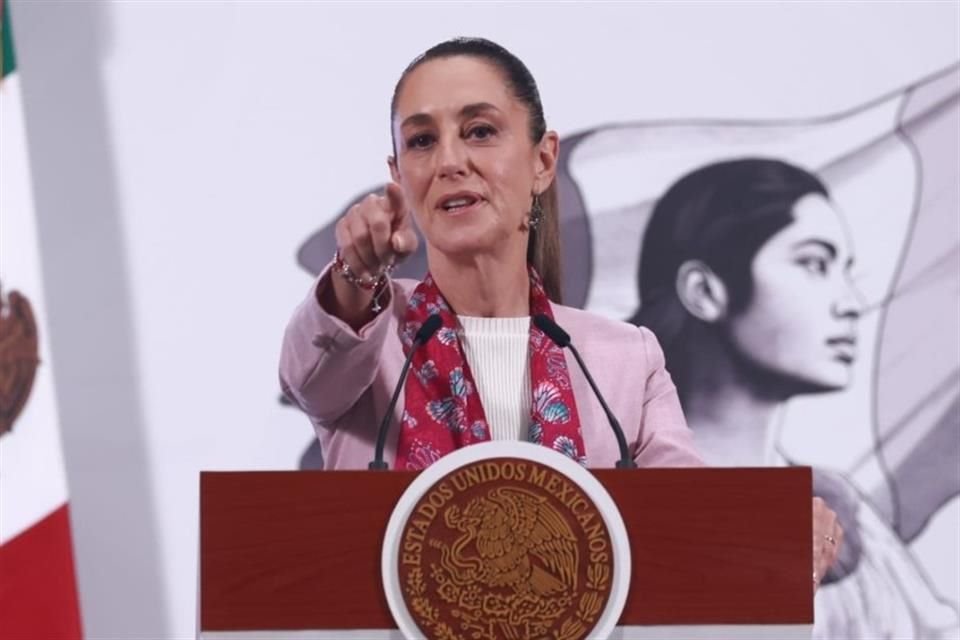 Claudia Sheinbaum, Presidenta de México.