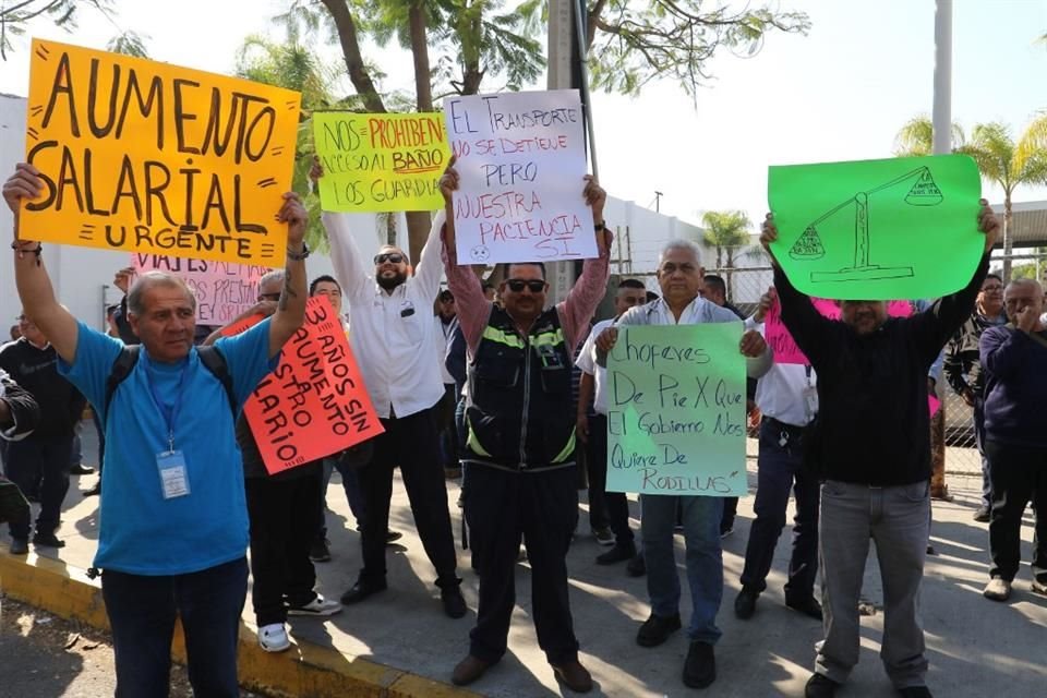 Después del paro en las rutas del Peribús o Mi Macro Periférico del 15 de julio, los conductores sindicalizados retiraron el emplazamiento a nuevas suspensiones.