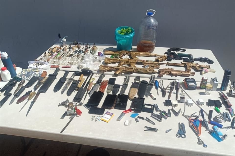 Realiza Ejército, Guardia Nacional y Policía Estatal Penitenciaria un operativo aleatorio en Reclusorio Preventivo de Puente Grande.