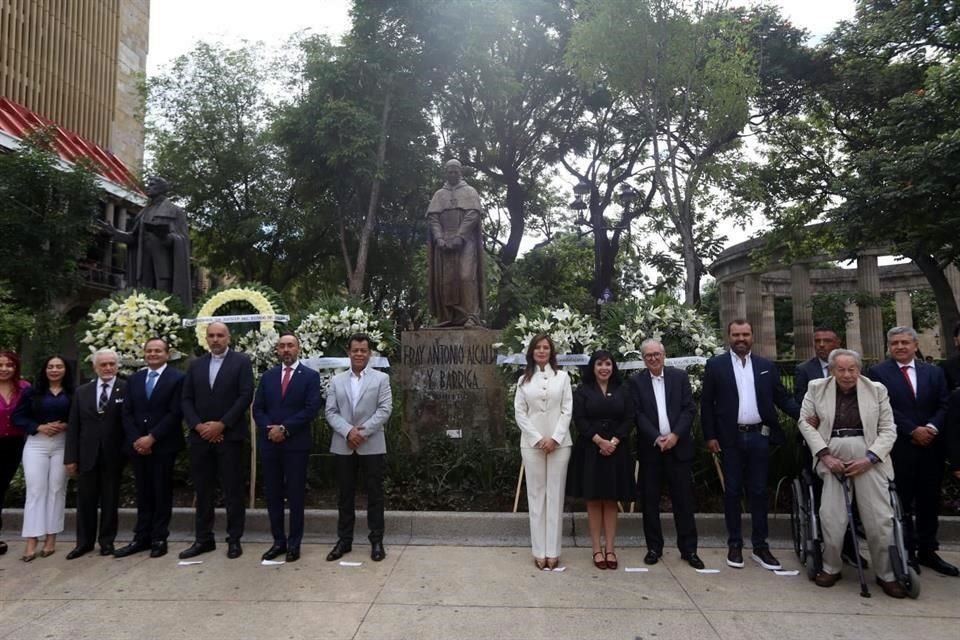 Homenaje Fray Antonio Alcalde.