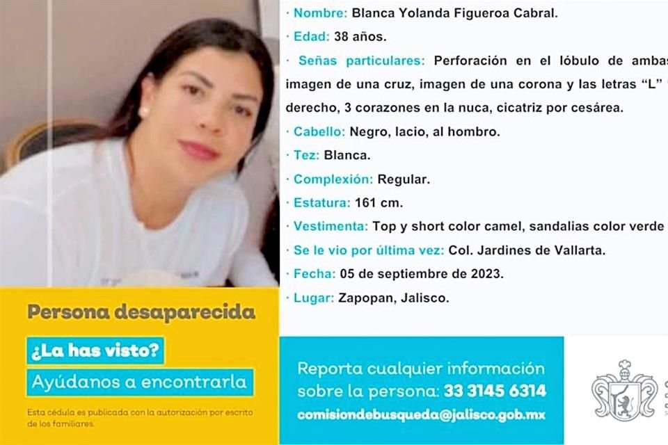 Blanca Yolanda fue desaparecida el 5 de septiembre de 2023, después de tener una cita con su jefe Daniel 'S' y con una mujer llamada Noemí.