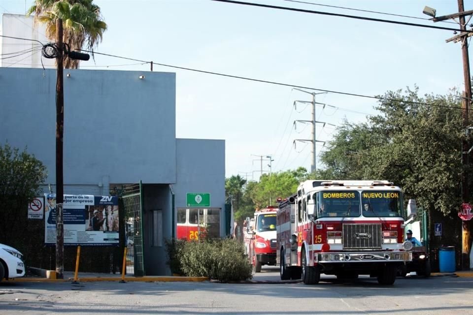 Al sitio acudieron cuerpos de auxilio y Bomberos.
