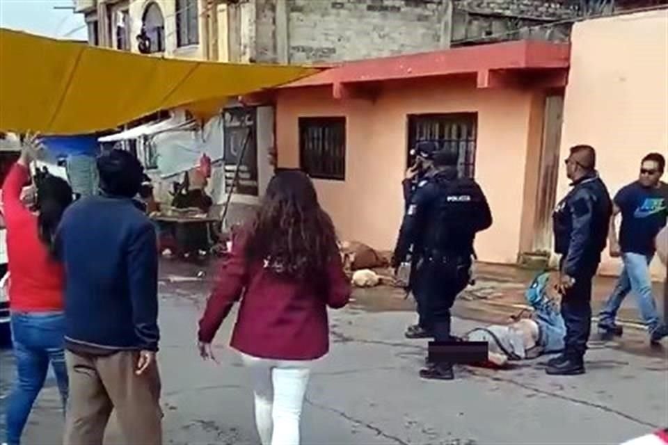 El agresor, identificado como comerciante, fue linchado por pobladores.
