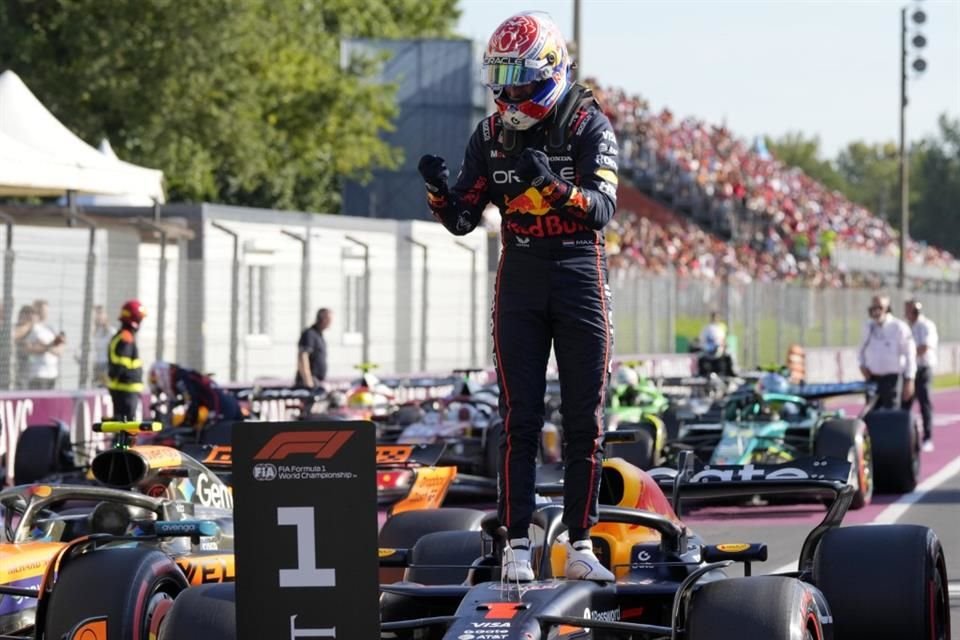 Verstappen hizo una gran clasificación en Monza.