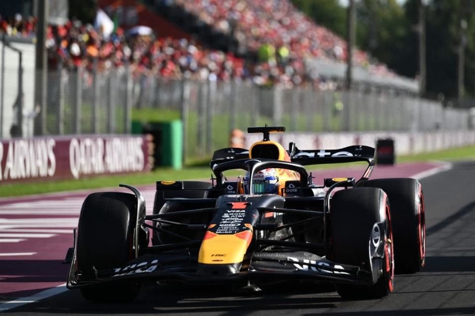 Max Verstappen saldrá en la primera posición para el GP de Italia.