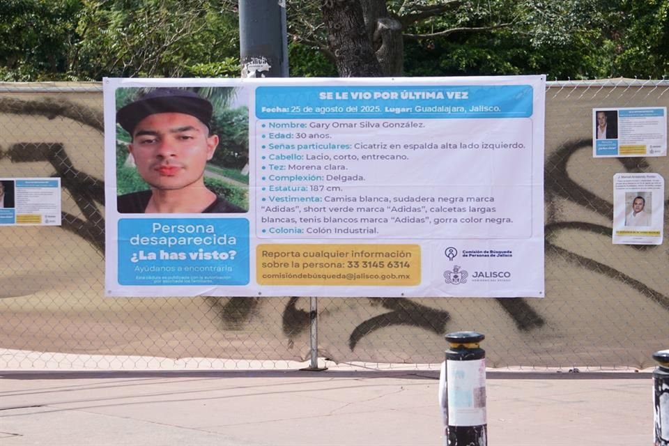 Familiares, amigos y voluntarios se manifestaron por quinta vez por la desaparición de Gary, Héctor y Manuel.