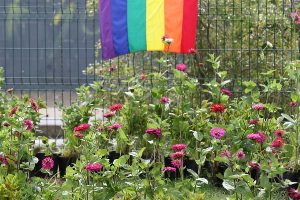 Apertura del Jardín Diverso, en honor a la comunidad LGBT+.