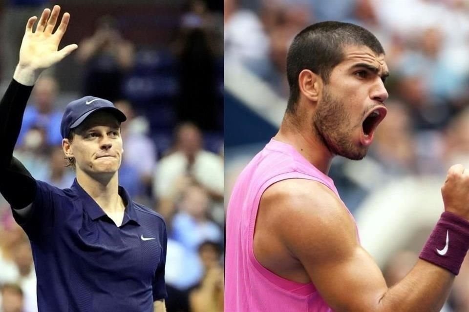 Jannik Sinner y Carlos Alcaraz jugarán su tercera Final consecutiva en un Grand Slam este año con el número uno del Ranking ATP en disputa.