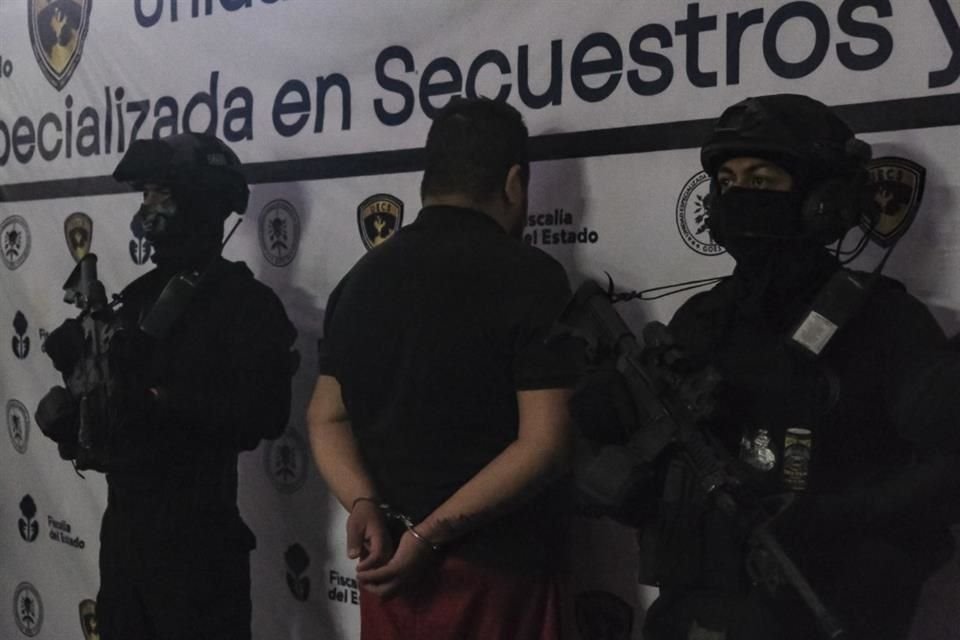 El detenido fue capturado el pasado 30 de agosto por policías estatales.