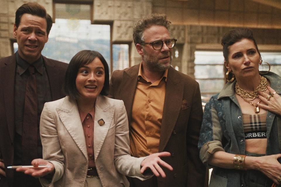 Las series 'The Studio' y 'The Penguin' arrasaron con varios premios en la gala de los Emmys a las Artes Creativas, realizada este sábado.