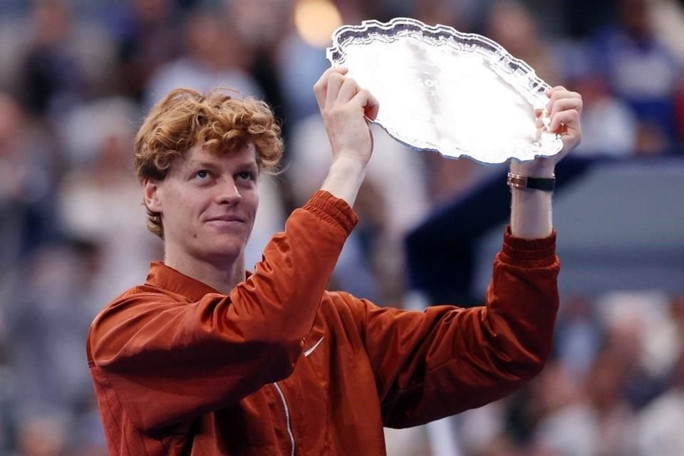 Jannik Sinner no pudo llevarse el bicampeonato en Nueva York.