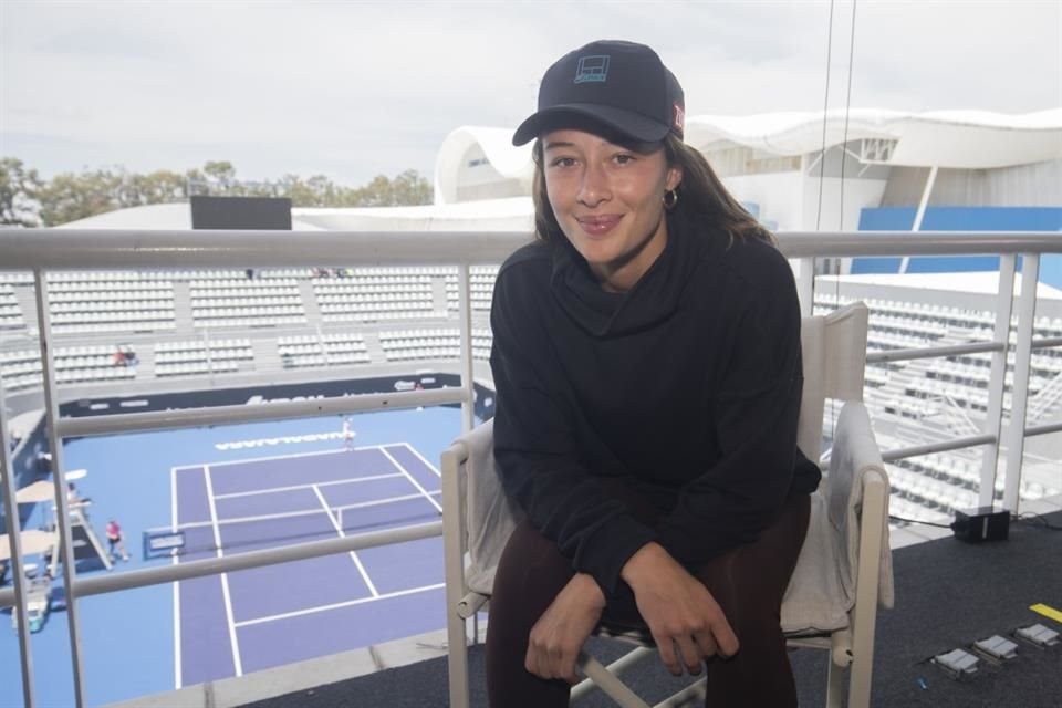 Zeynep Sonmez hará su debut mañana en la cancha dura del Guadalajara Open AKRON WTA 500, donde quiere dejar huella, como en 2024 en Mérida.