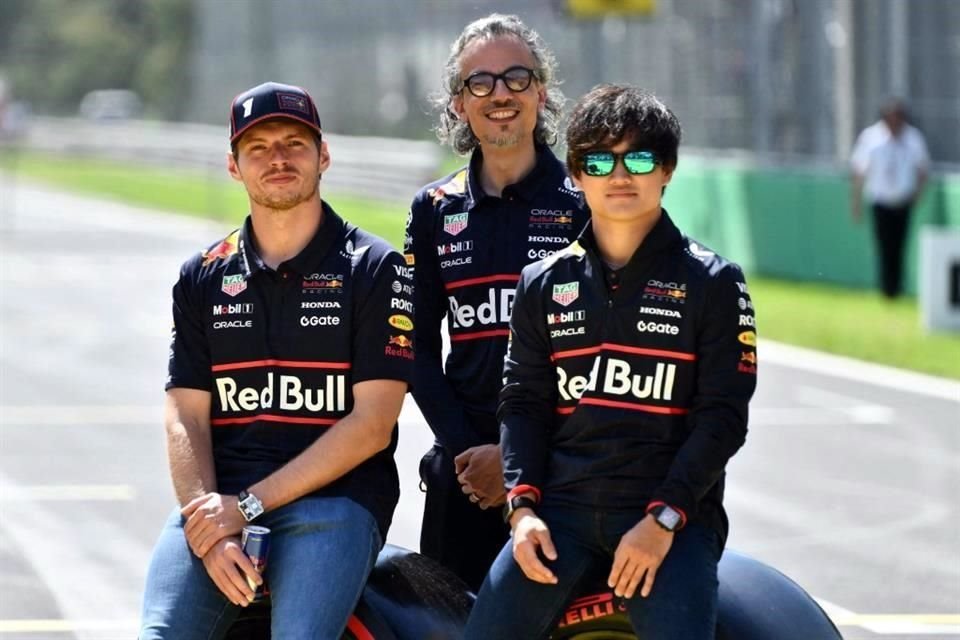 Laurent Mekies consiguió su primera victoria como jefe de Red Bull tras el triunfo de Max Verstappen en el Gran Premio de Italia.