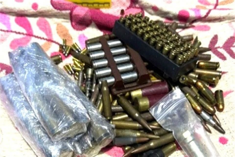 Armas incautadas.