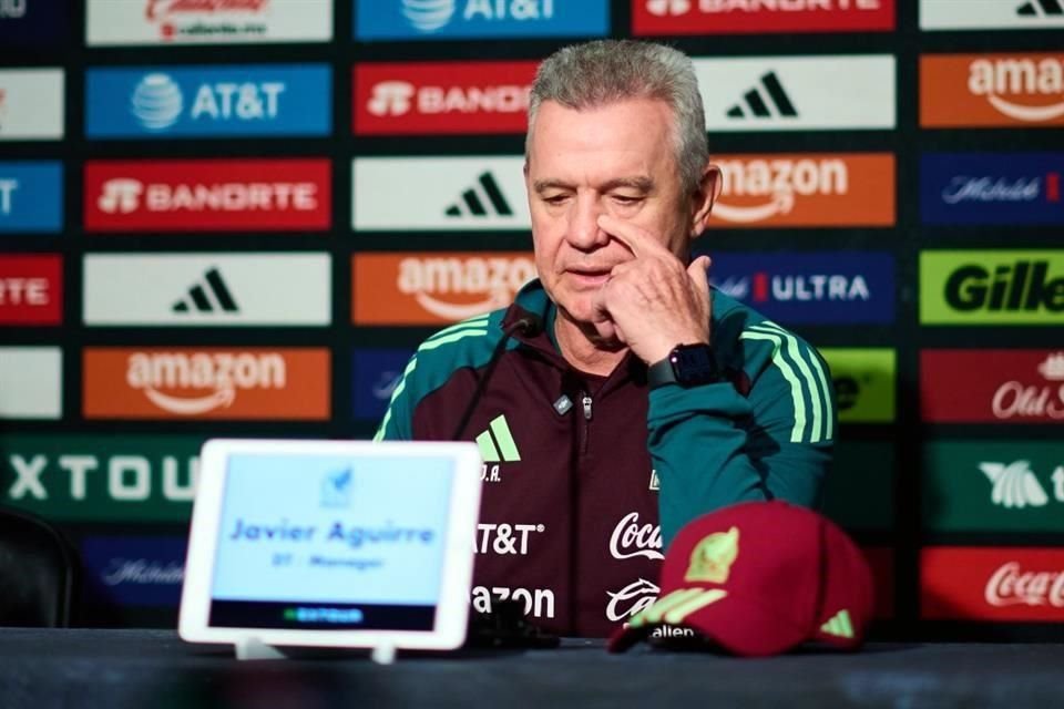 Javier Aguirre admitió que tras un año como estratega de la Selección Mexicana, ha visto una evolución.