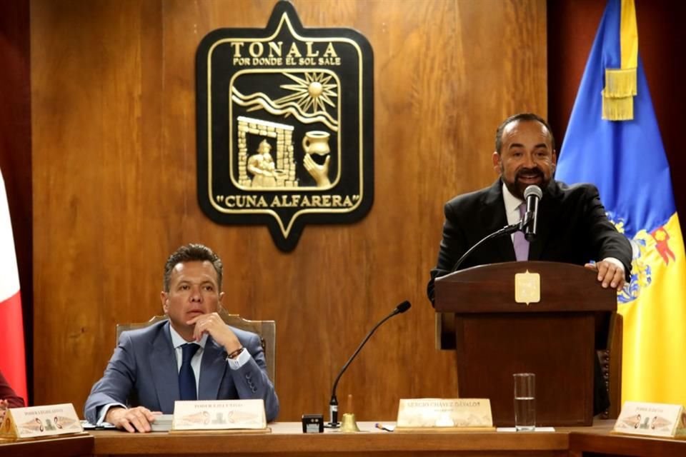 En su cuarto informe de gobierno en Tonalá, Sergio Chávez destacó la proyección que se espera en materia de movilidad para el municipio.