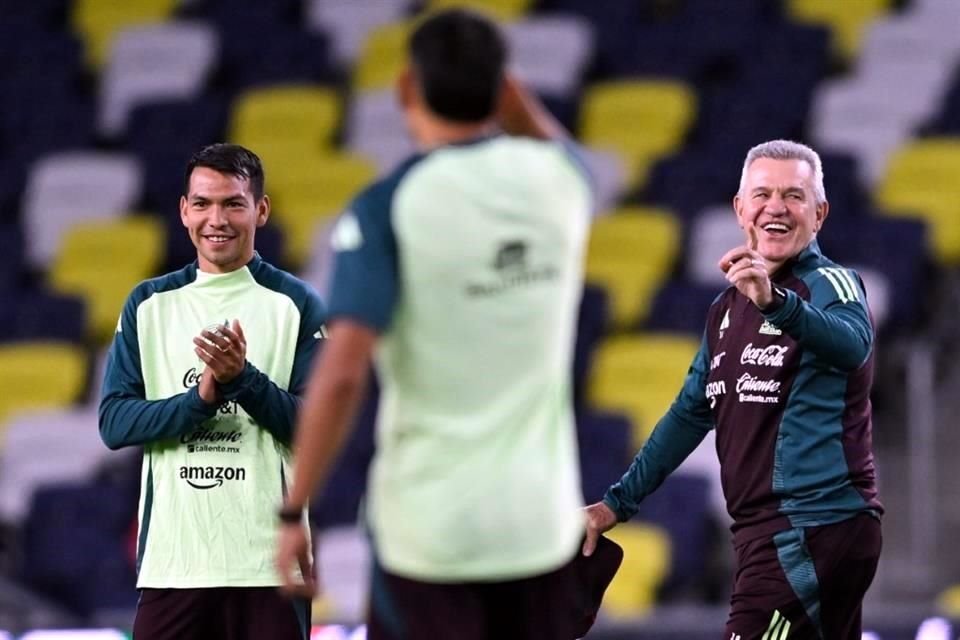Javier Aguirre quiere que sus hombres a la ofensiva se muestren.