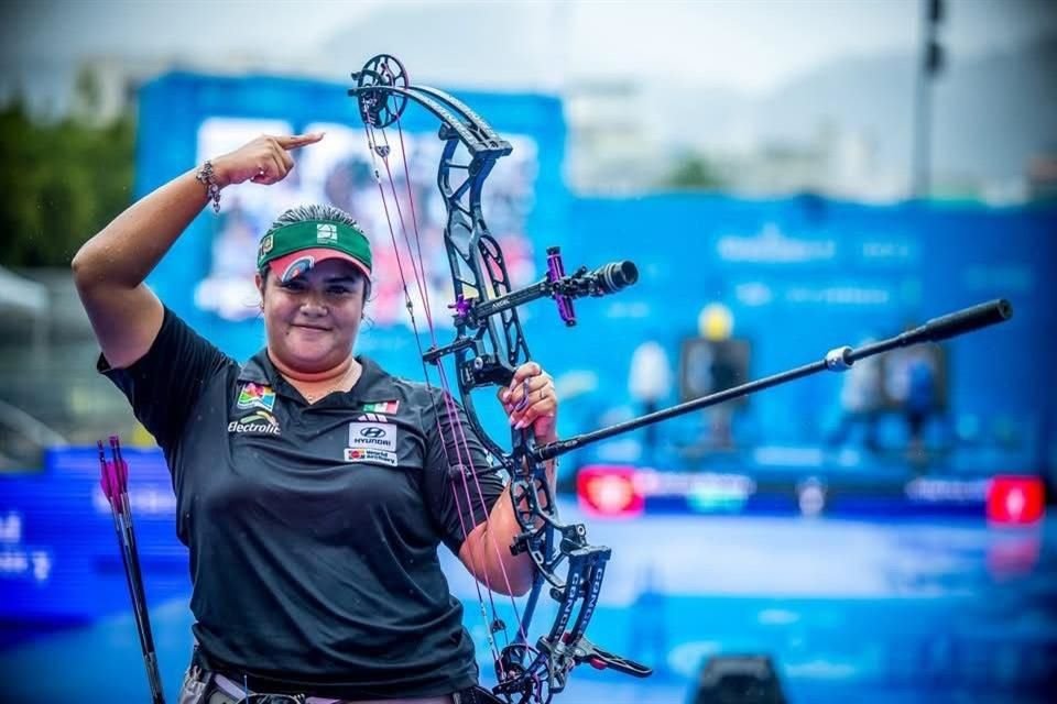 Andrea Maya es la primera mexicana en la historia en ganar un título mundial en arco compuesto.