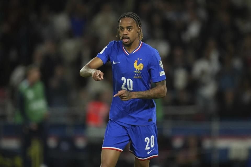 Bradley Barcola anotó el segundo tanto para Les Bleus.