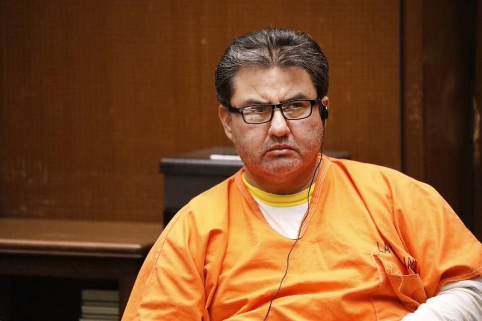 Naasón Joaquín García durante una audiencia de revisión de fianza en la Corte Superior de Los Ángeles el 15 de julio de 2019.