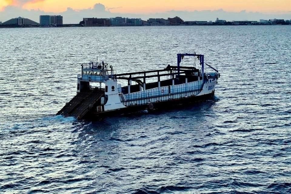 Del total recolectado, 8 mil 284 toneladas fueron retiradas en mar.
