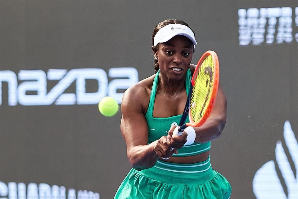 Sloan Stephens fue eliminada del GDL Open AKRON WTA 500.