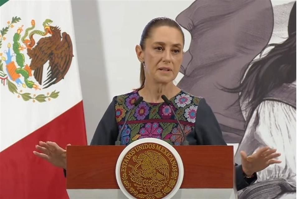 Claudia Sheinbaum, Presidenta de México.