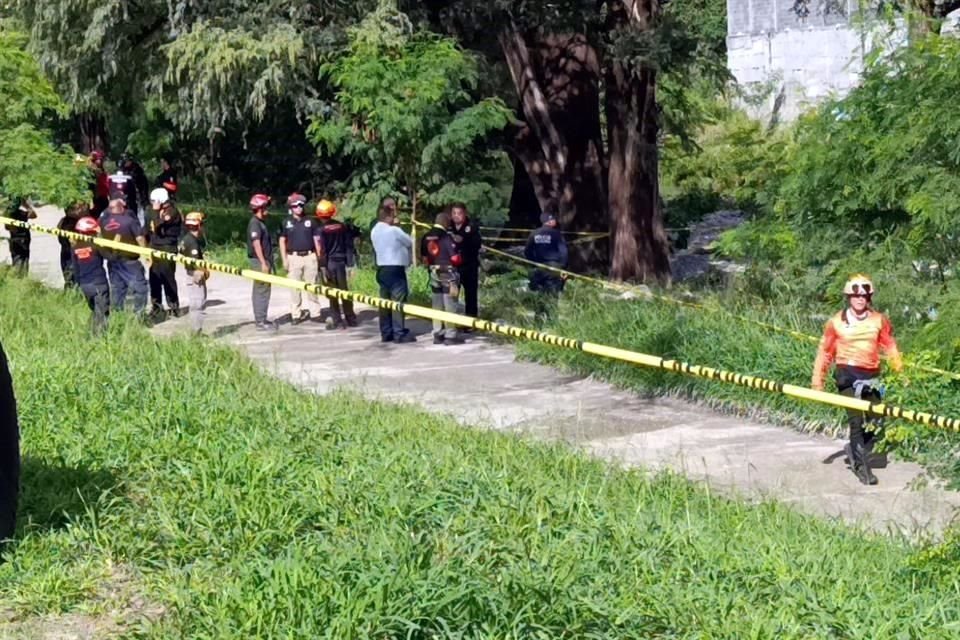   Con apoyo de drones, rescatistas ubicaron el cuerpo de Martha Ortiz, en el Río La Silla, a más de 14 kilómetros de donde fue arrastrada por la corriente. 