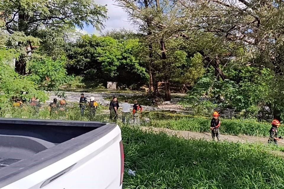   Con apoyo de drones, rescatistas ubicaron el cuerpo de Martha Ortiz, en el Río La Silla, a más de 14 kilómetros de donde fue arrastrada por la corriente. 