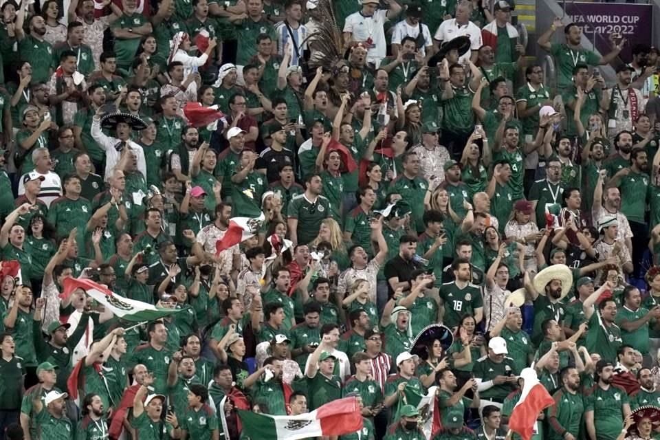 La afición mexicana busca pesar en el Mundial.