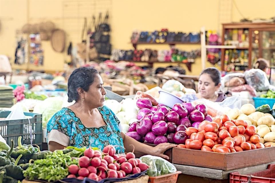 Coloridos mercados.