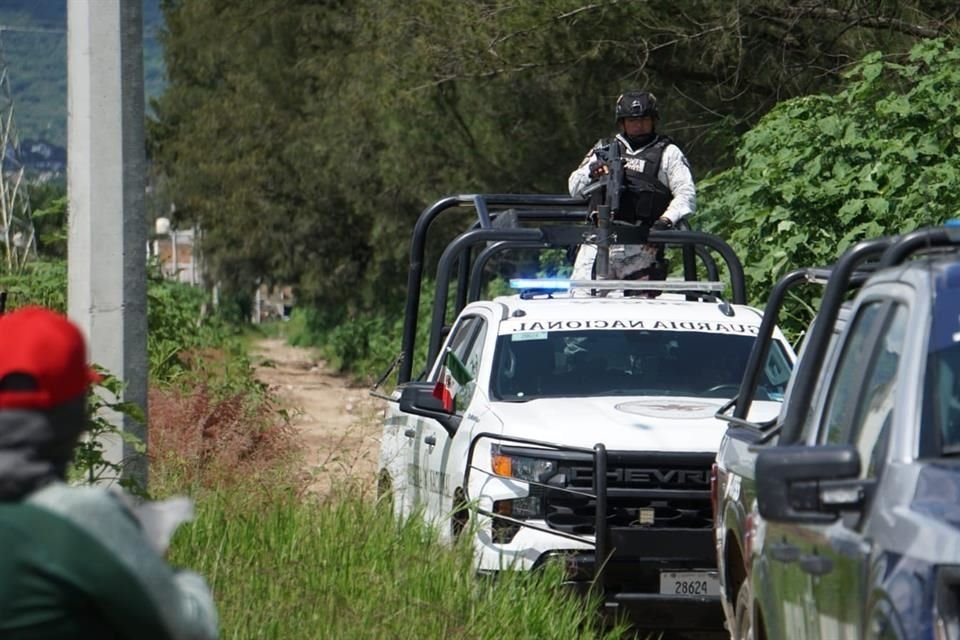 Los nuevos indicios fueron ubicados aproximadamente a tres metros del primer hallazgo.