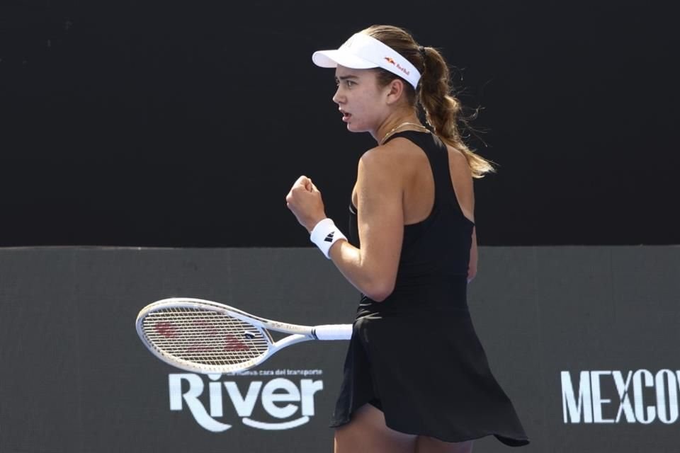 Final del Guadalajara Open Akron de la WTA que se realizó entre las tenistas Iva Jovic y Emiliana Arango.