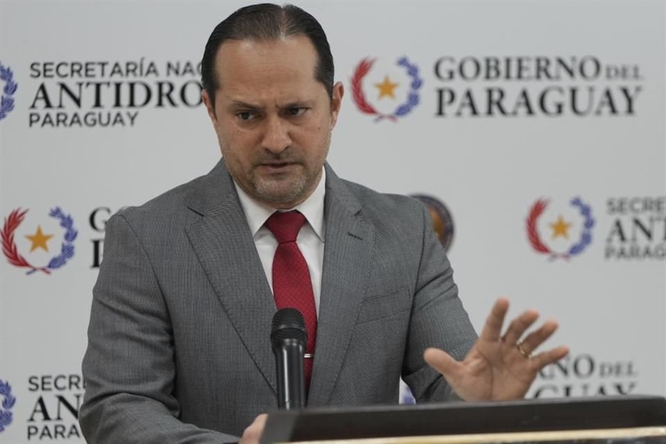 Jalil Rachid, titular de Secretaría Antidrogas de Paraguay, dijo que Hernán Bermúdez pretendía instalar red criminal en ese país.