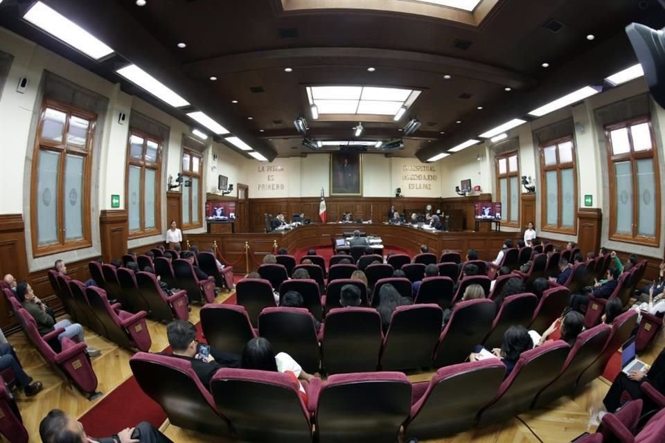 La Corte, que solo funciona en Pleno, tiene 62 expedientes para cuatro sesiones.